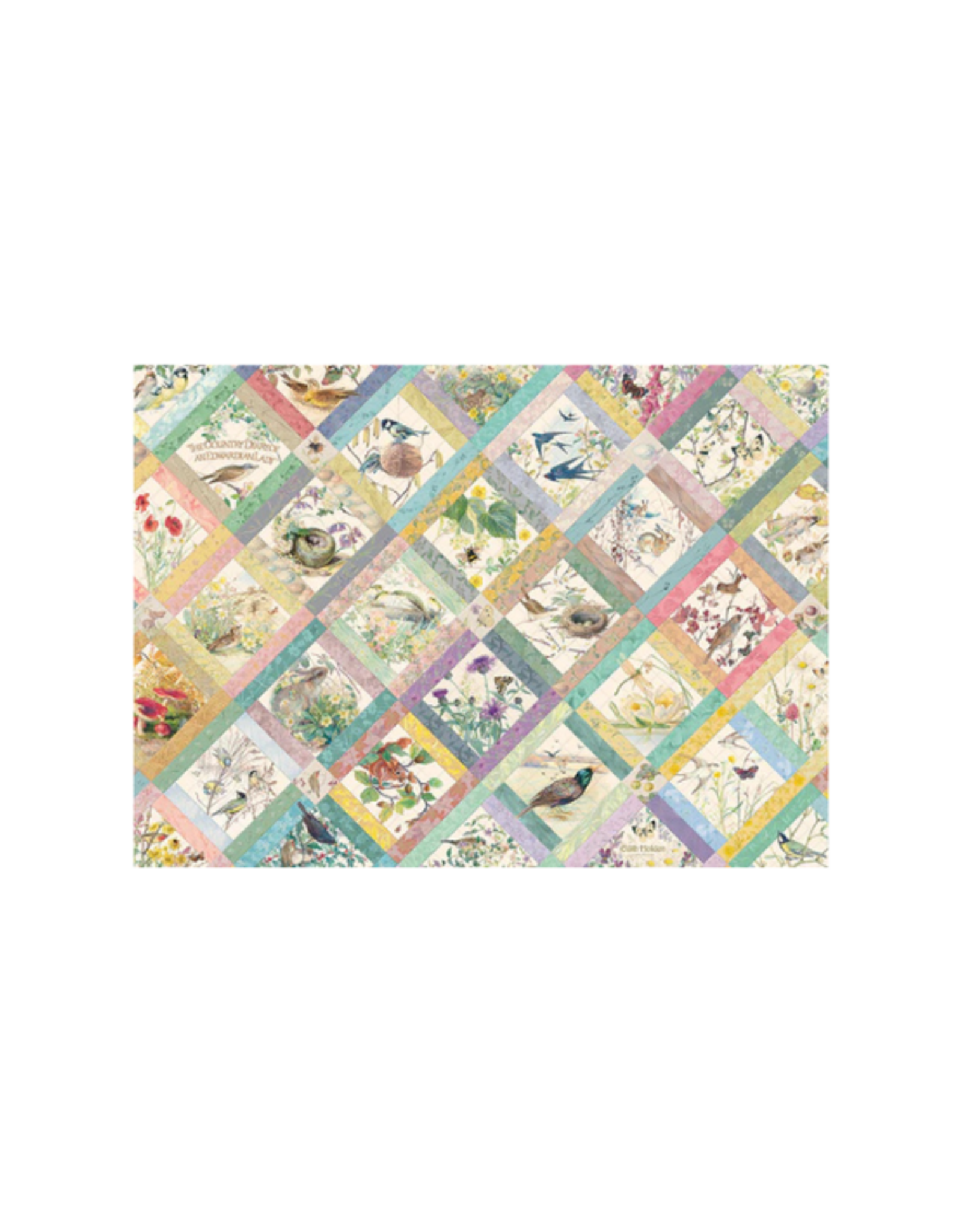 Cobble Hill Cobble Hill - 1000pcs - Country Diary Quilt