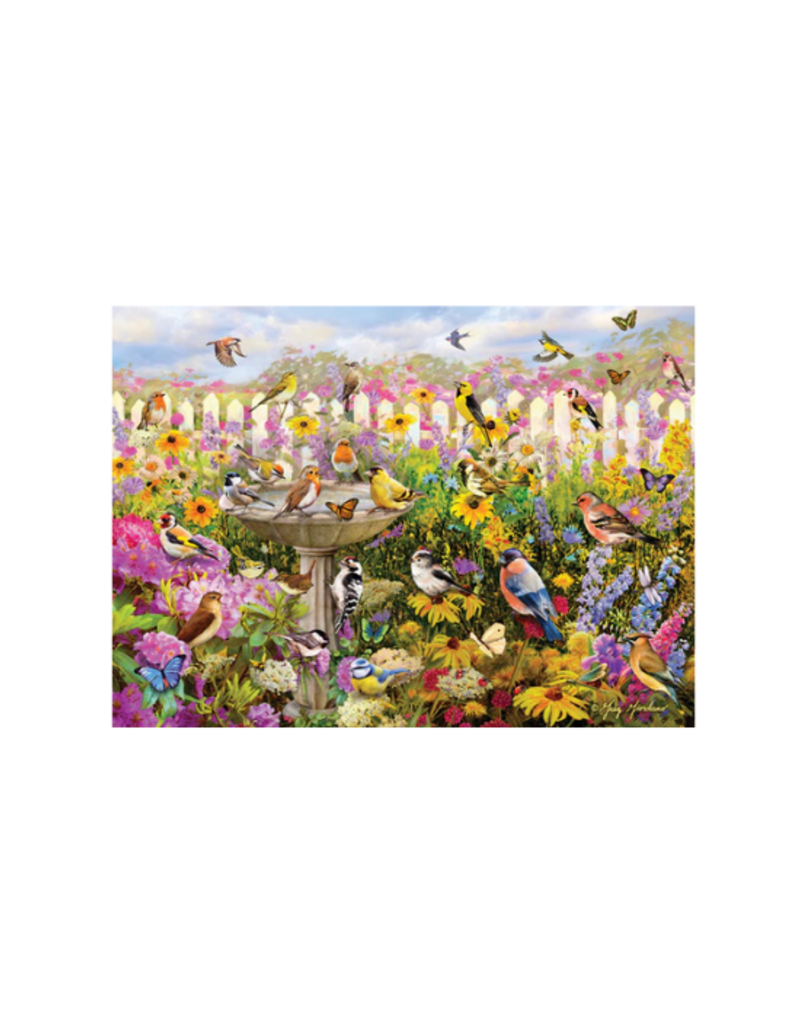 Cobble Hill Cobble Hill - 1000pcs - Backyard Bird Bath