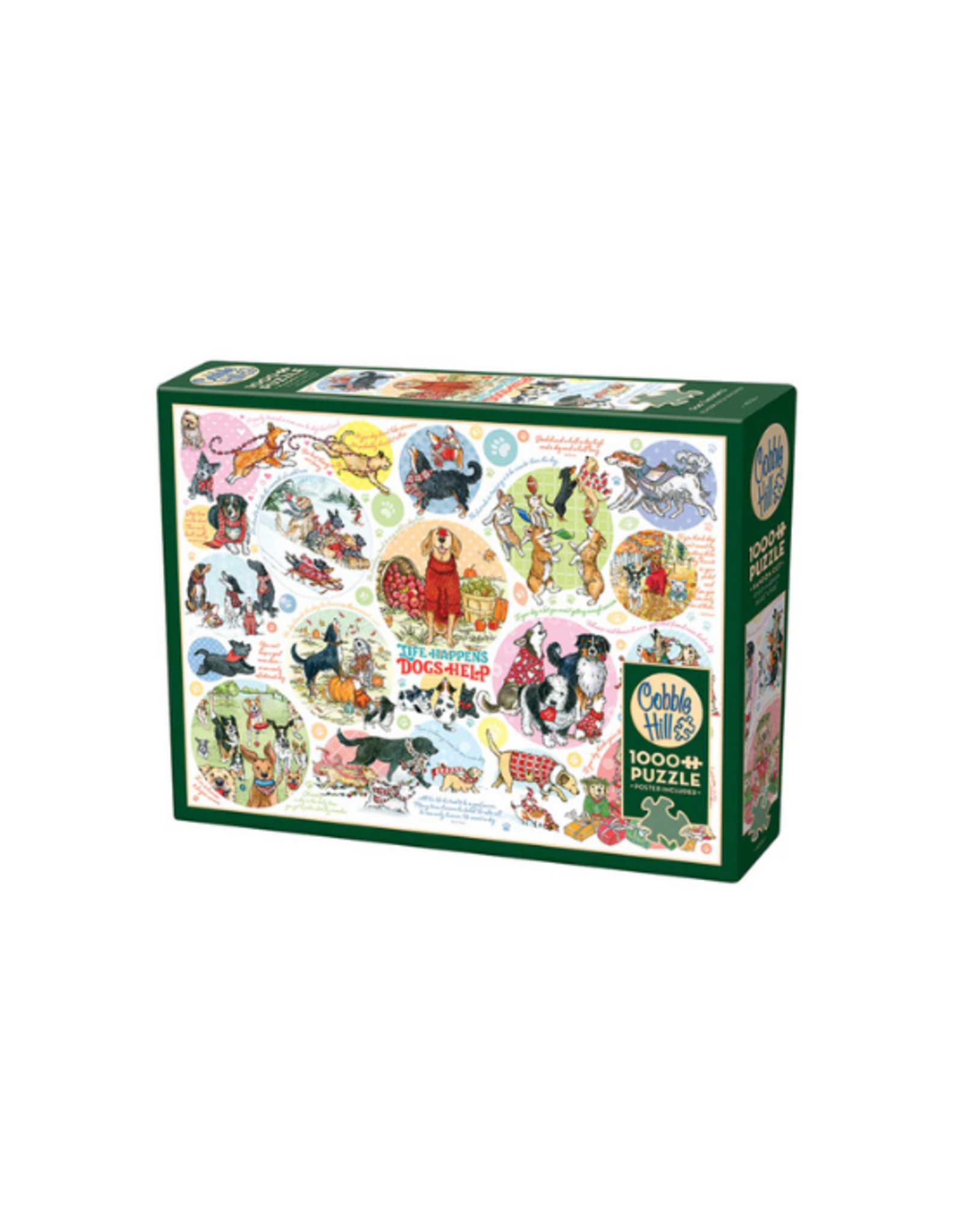 Cobble Hill Cobble Hill - 1000pcs - Dog Thoughts