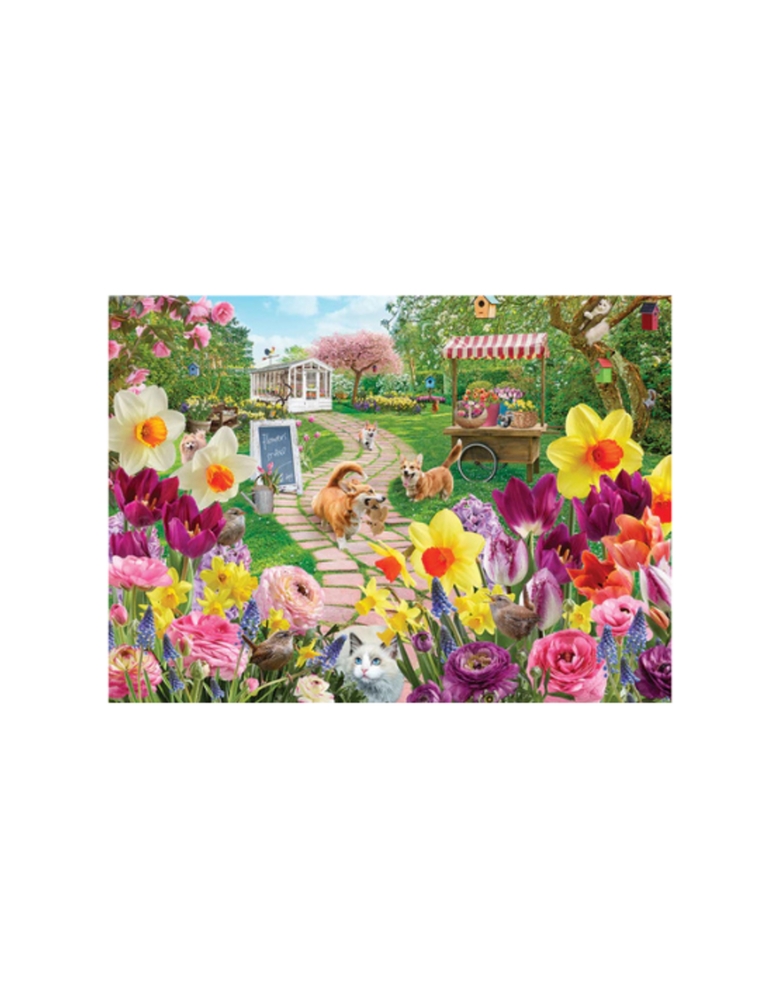 Cobble Hill Cobble Hill - 1000pcs - Springtime Frolic