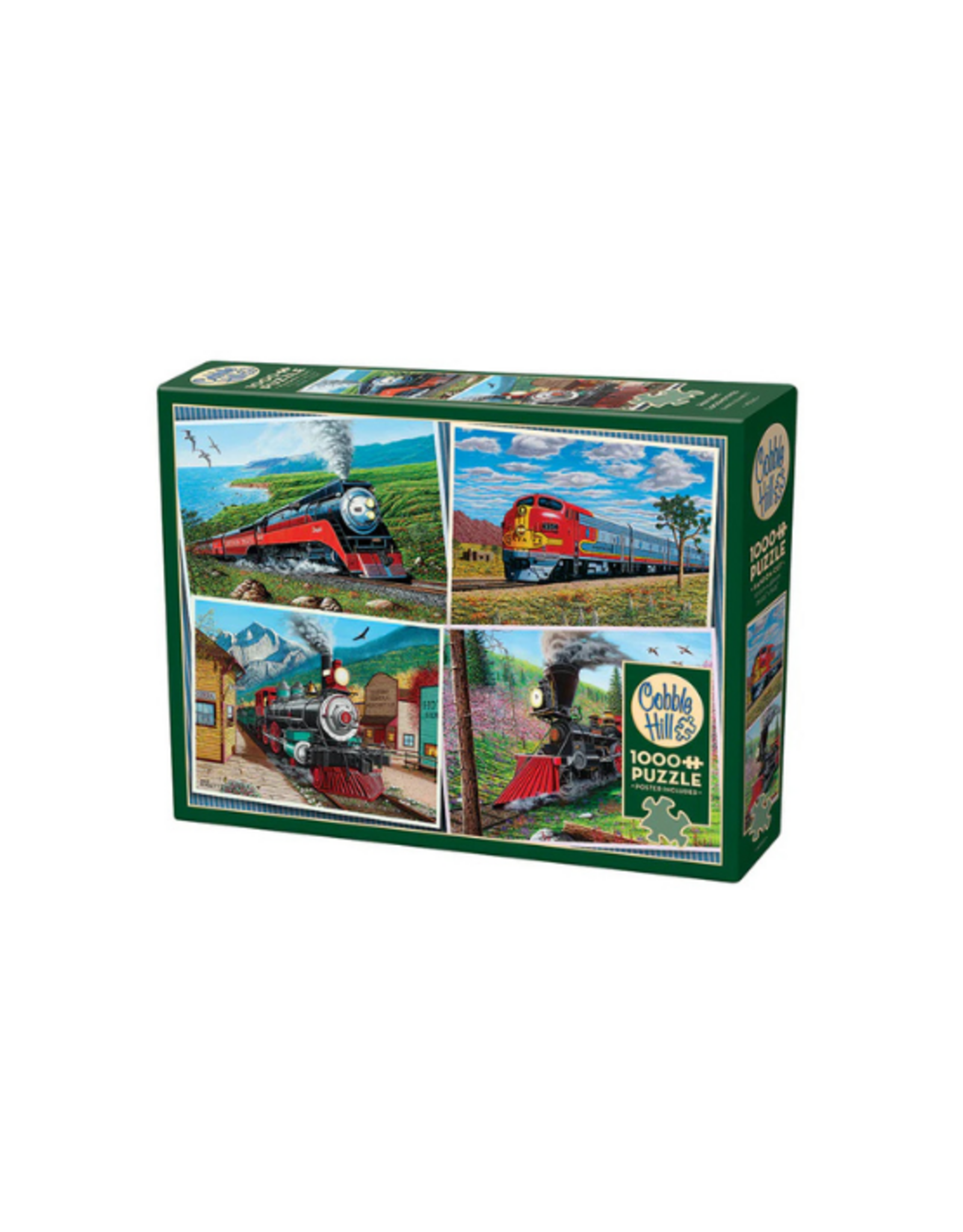 Cobble Hill Cobble Hill - 1000pcs - Historic Locomotives