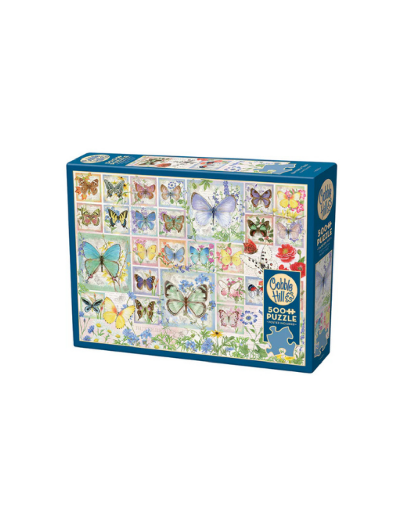 Cobble Hill Cobble Hill - 500pcs - Butterfly Tiles