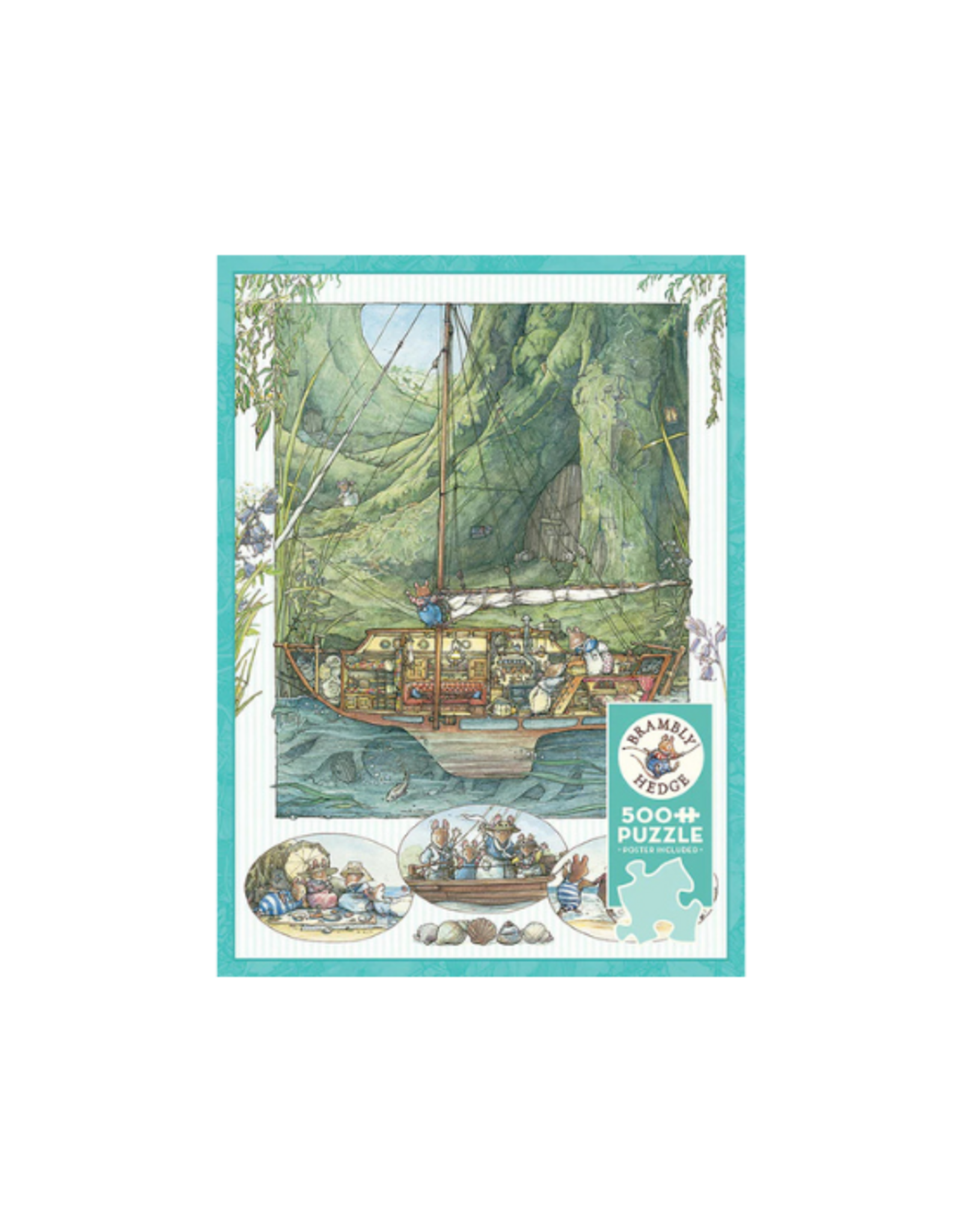 Cobble Hill Cobble Hill - 500pcs - Brambly Hedge All Aboard!