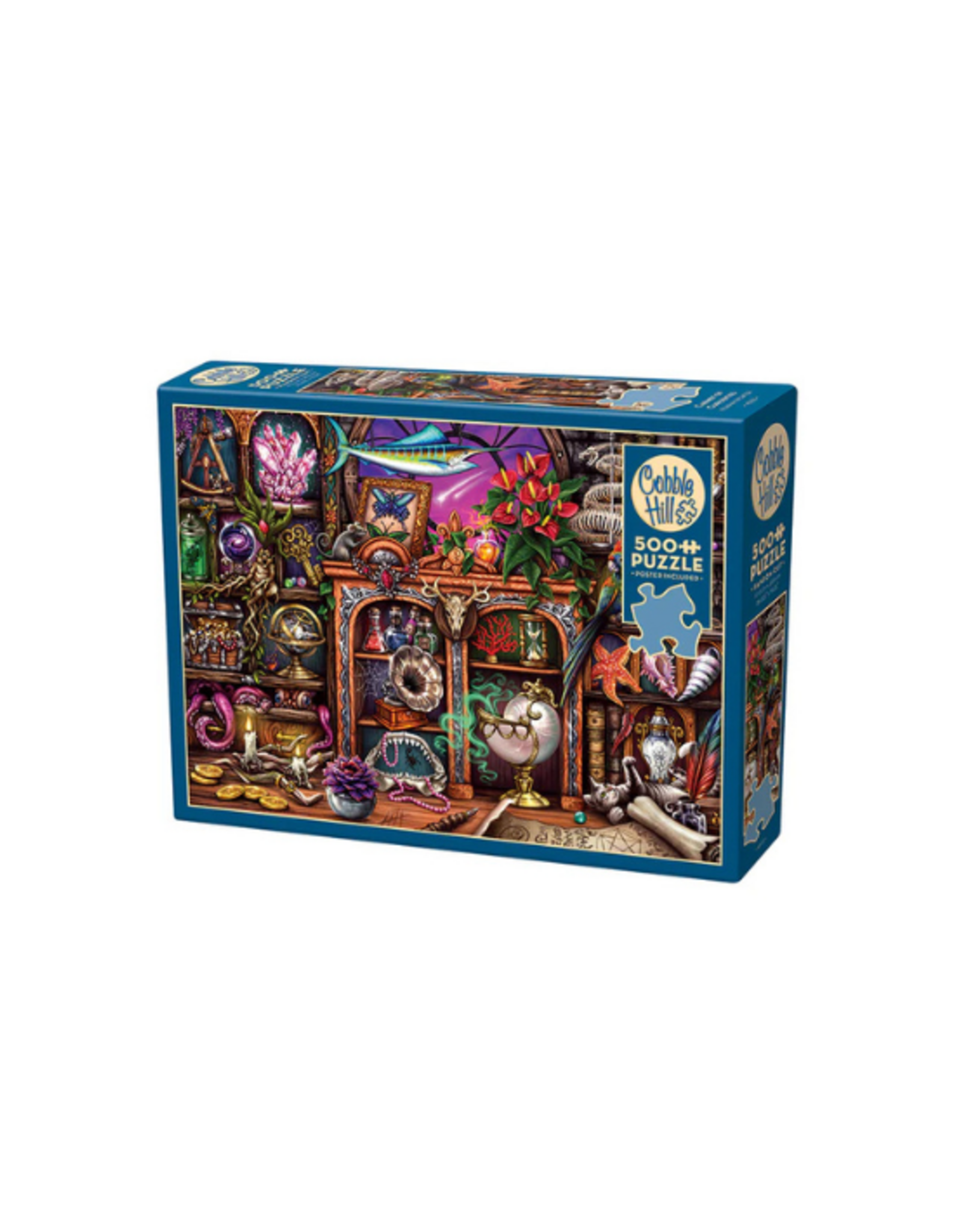 Cobble Hill Cobble Hill - 500pcs - Cabinet of Curiosities