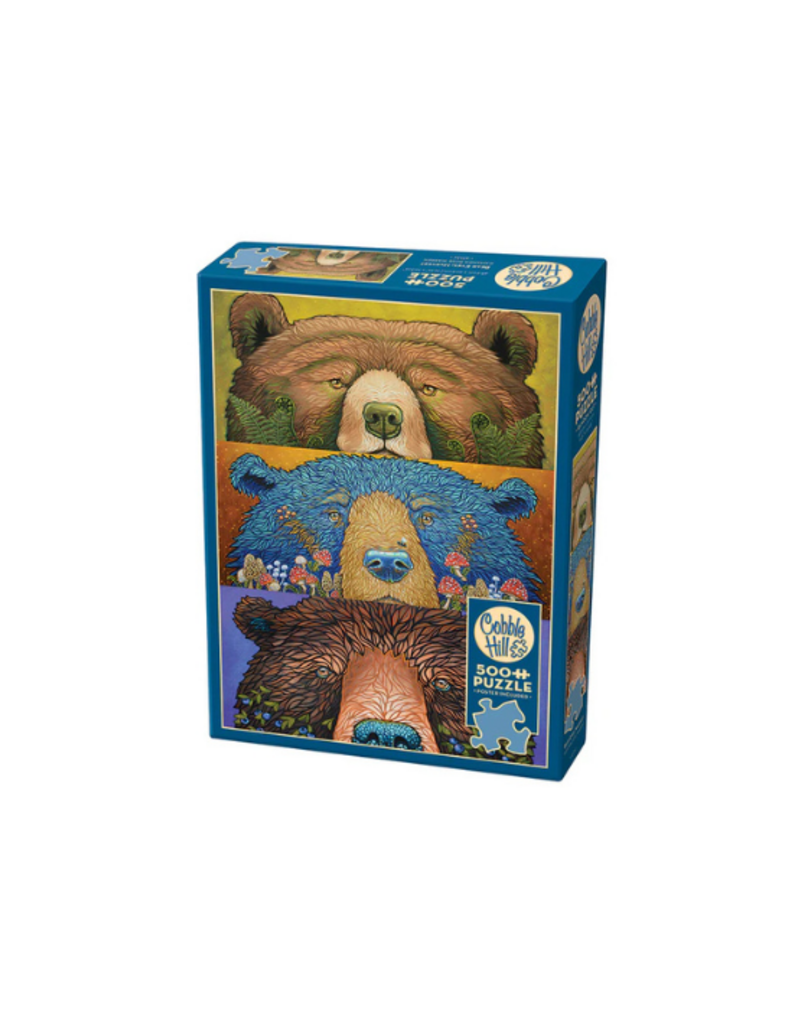 Cobble Hill Cobble Hill - 500pcs - Bear Eyes: Harvest