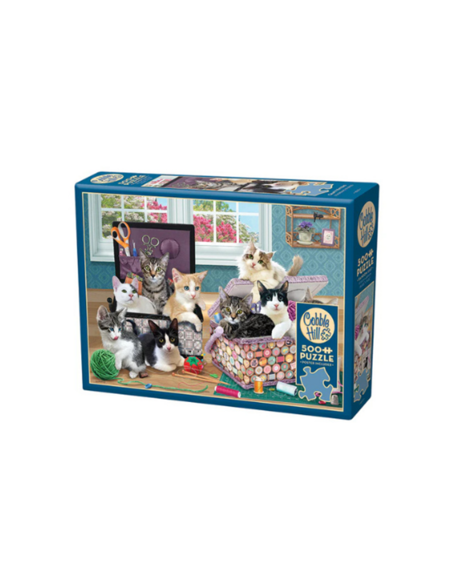 Cobble Hill Cobble Hill - 500pcs - Crafty Kittens