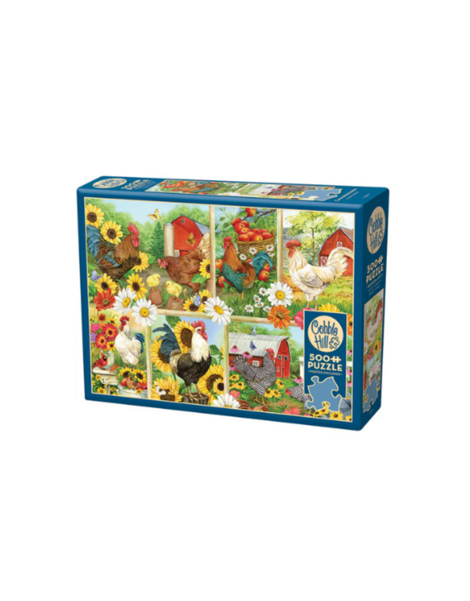 Cobble Hill Cobble Hill - 500pcs - Cockadoodledo