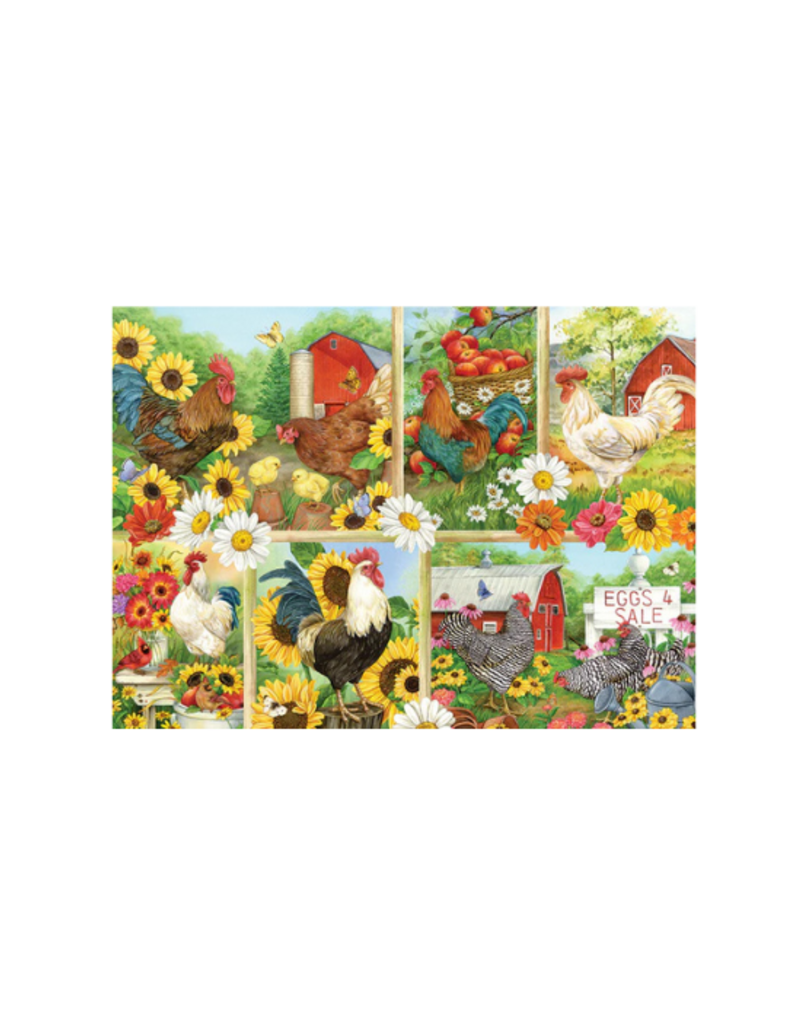 Cobble Hill Cobble Hill - 500pcs - Cockadoodledo