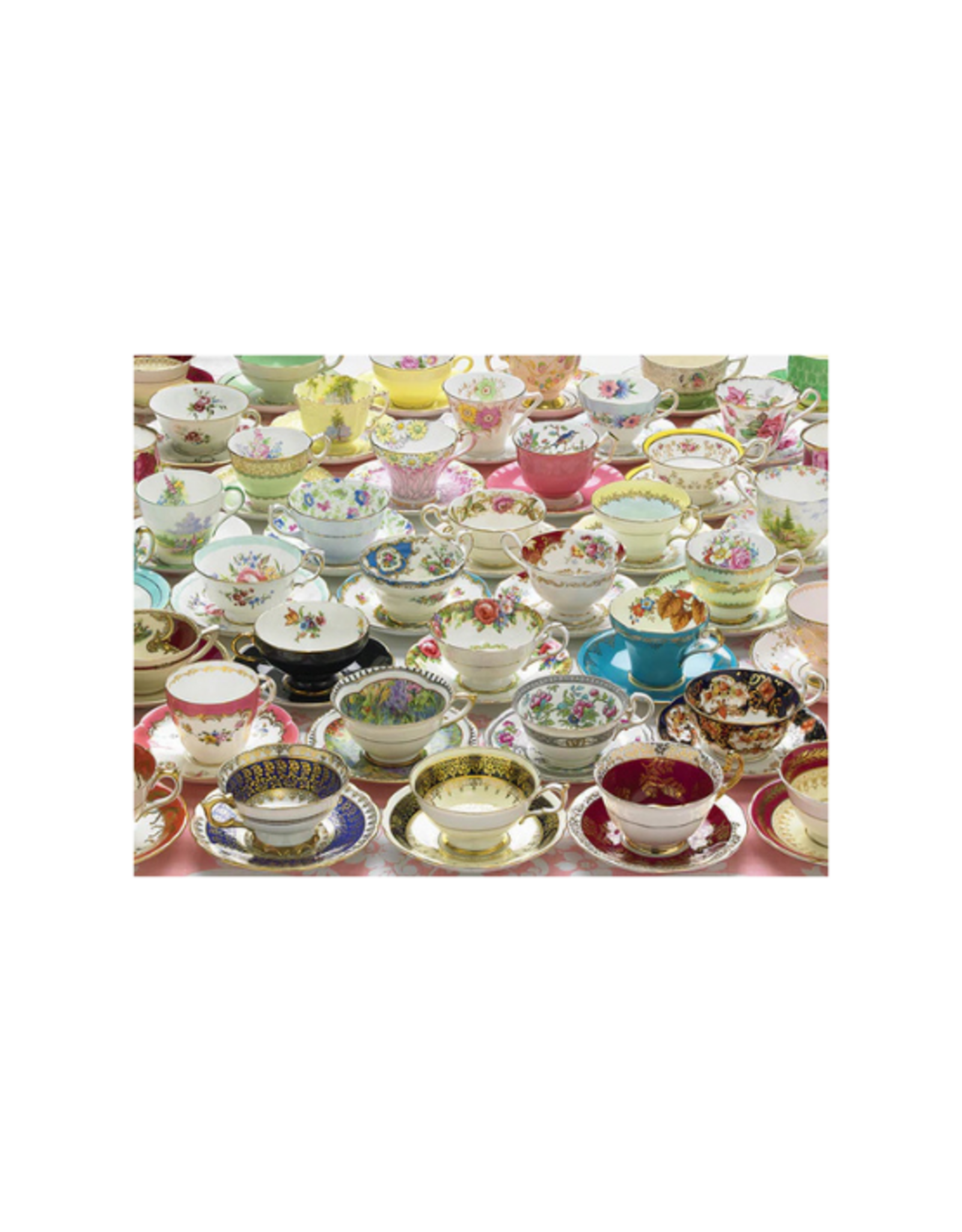 Cobble Hill Cobble Hill -  275pcs - Easy Handling - More Teacups