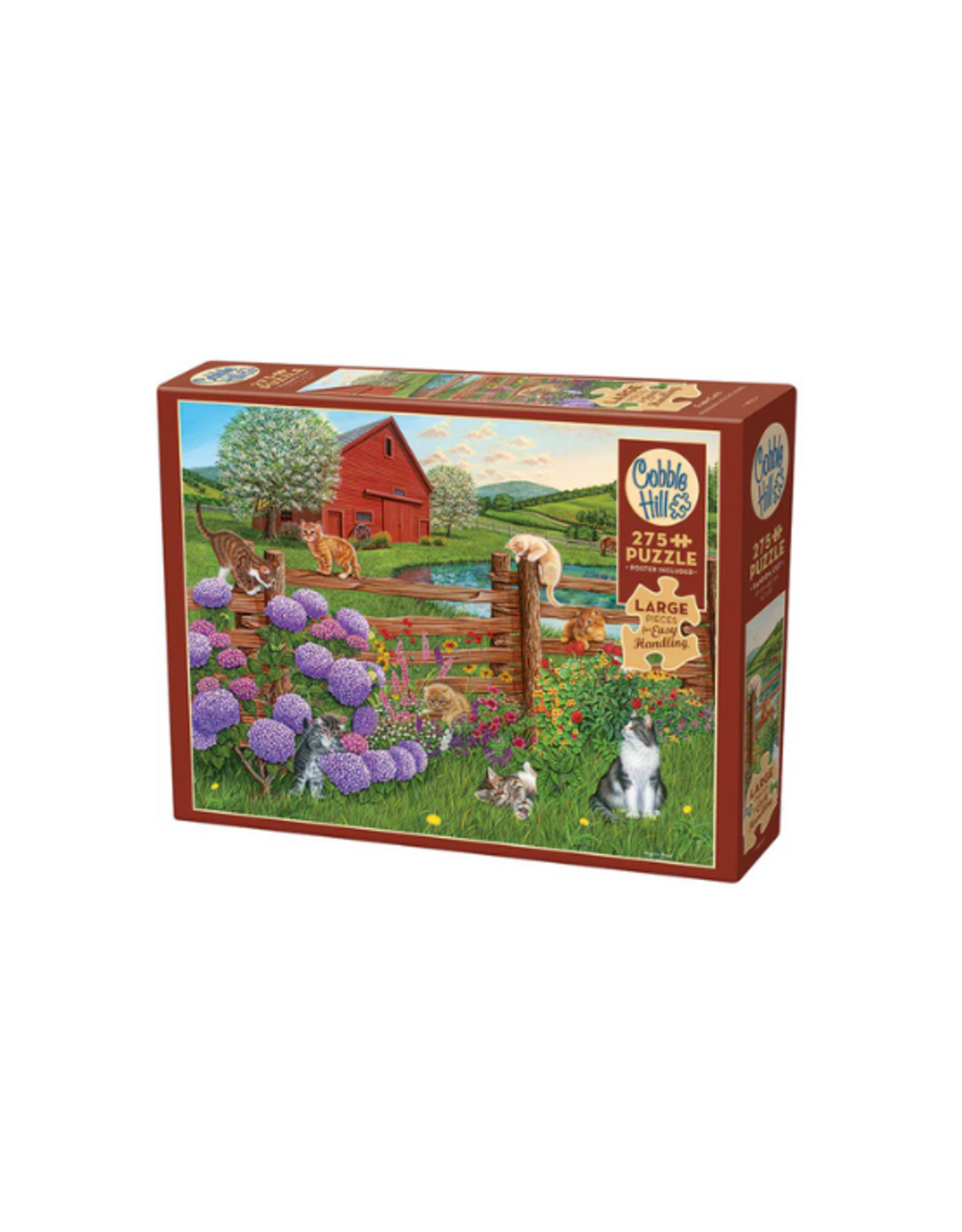 Cobble Hill Cobble Hill - 275pcs - Easy Handling - Farm Cats