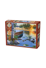 Cobble Hill Cobble Hill - 275pcs - Easy Handling - Morning on the Lake