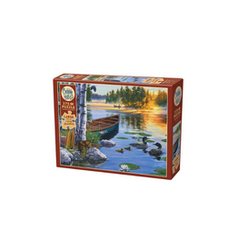 Cobble Hill Morning on the Lake (275pcs, Easy Handling)