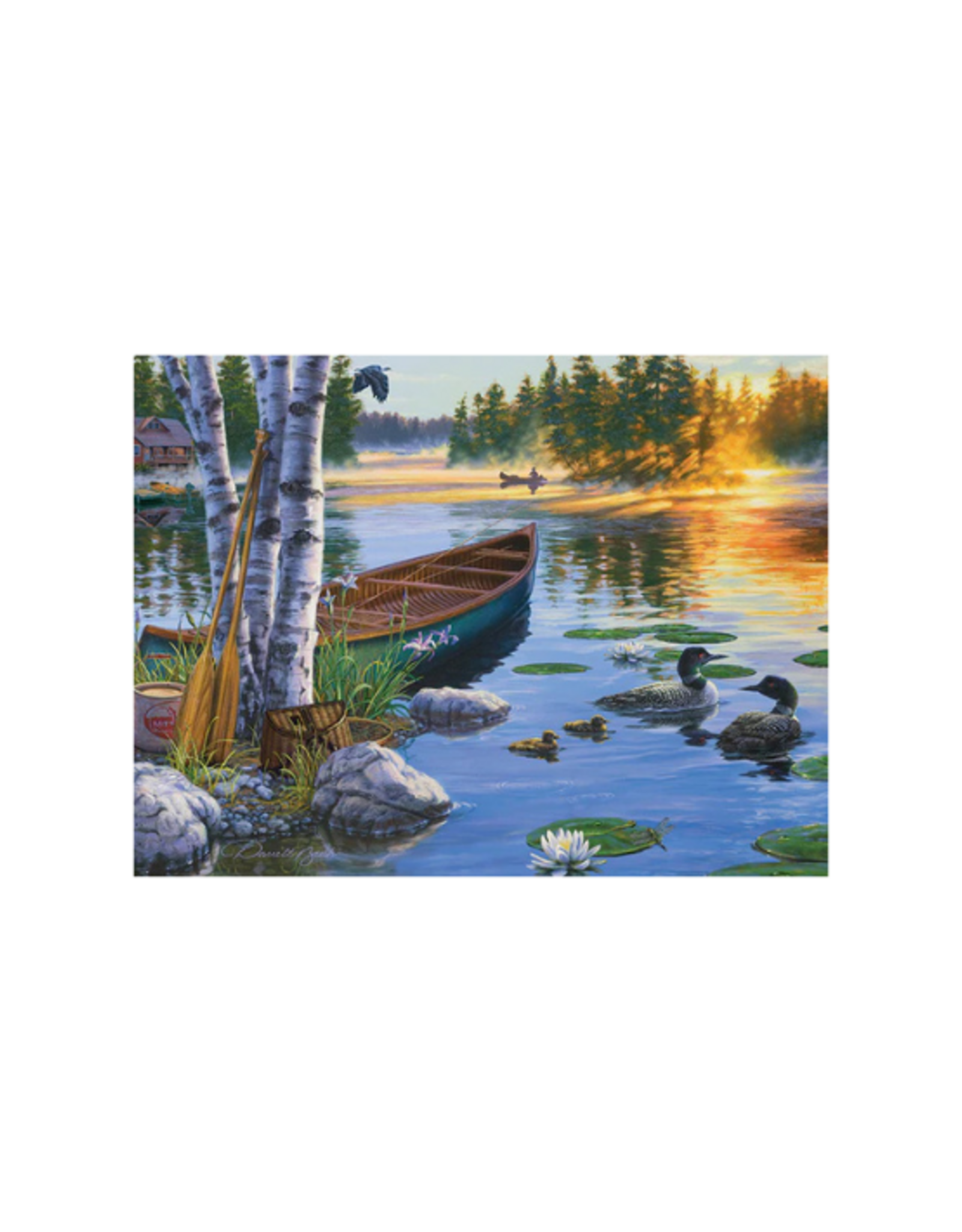Cobble Hill Cobble Hill - 275pcs - Easy Handling - Morning on the Lake