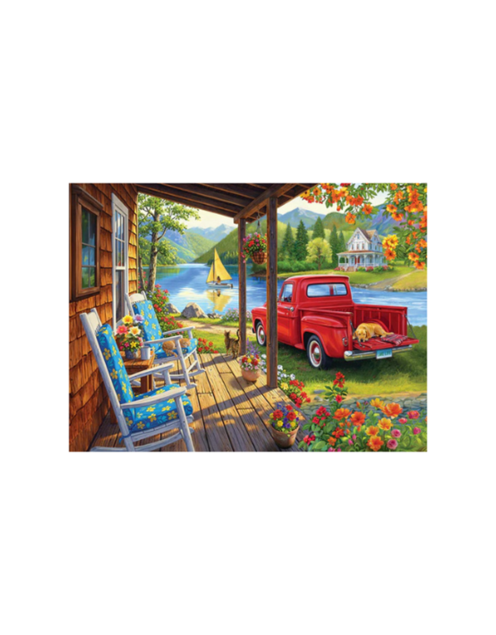 Cobble Hill Cobble Hill - 275pcs - Easy Handling - Lake Life