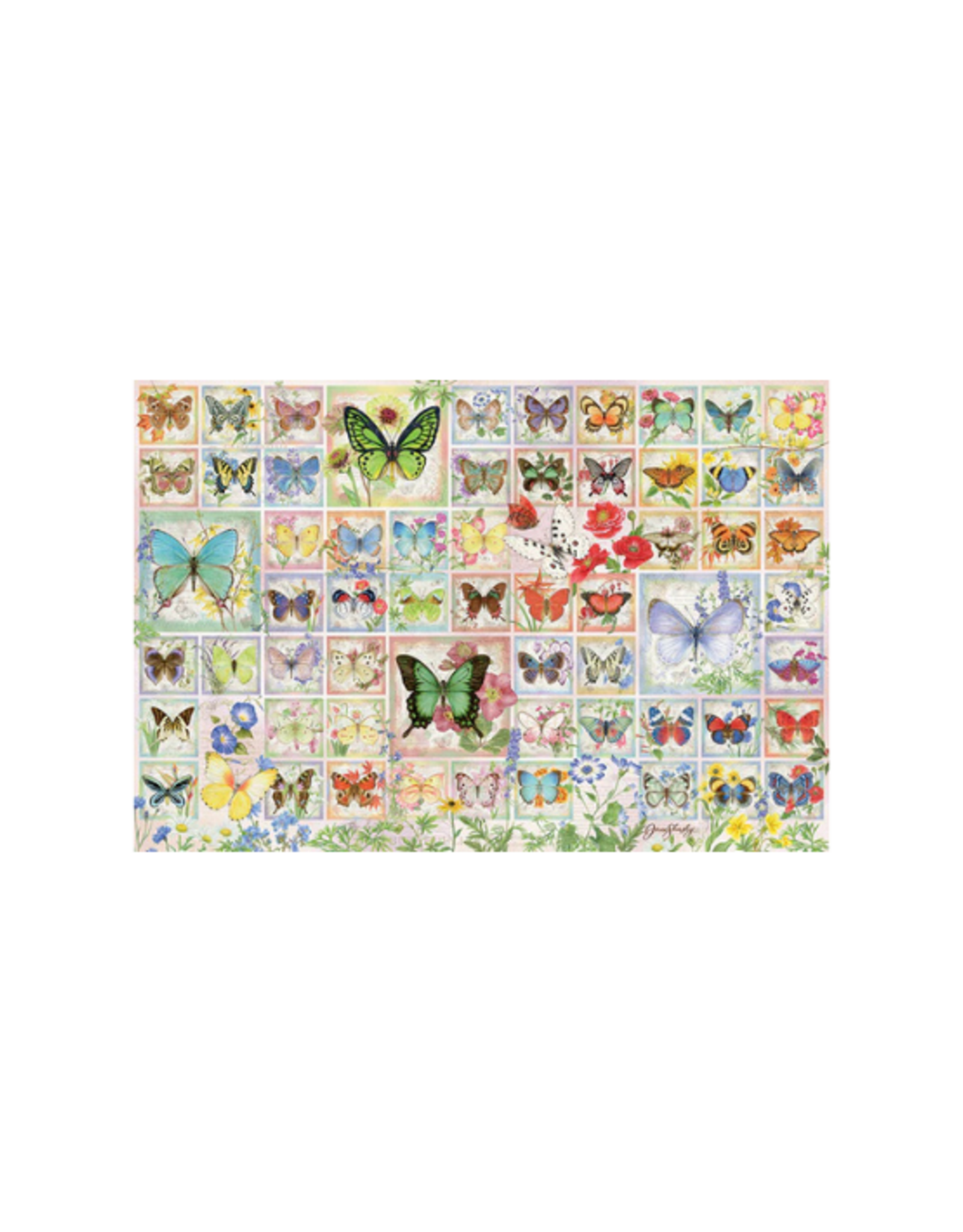 Cobble Hill Cobble Hill - 2000pcs - Butterflies and Blossoms
