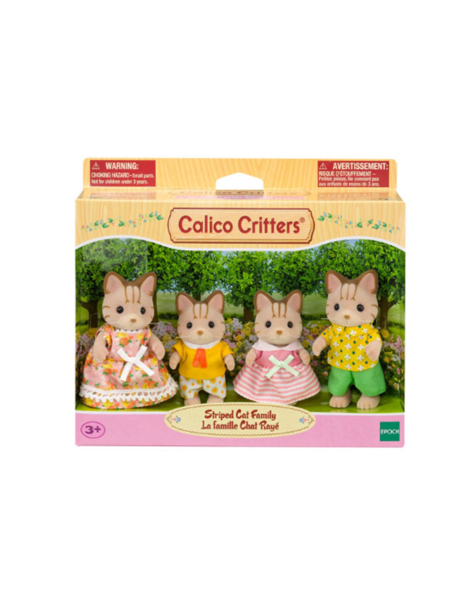 Calico Critters Calico Critters - Striped Cat Family