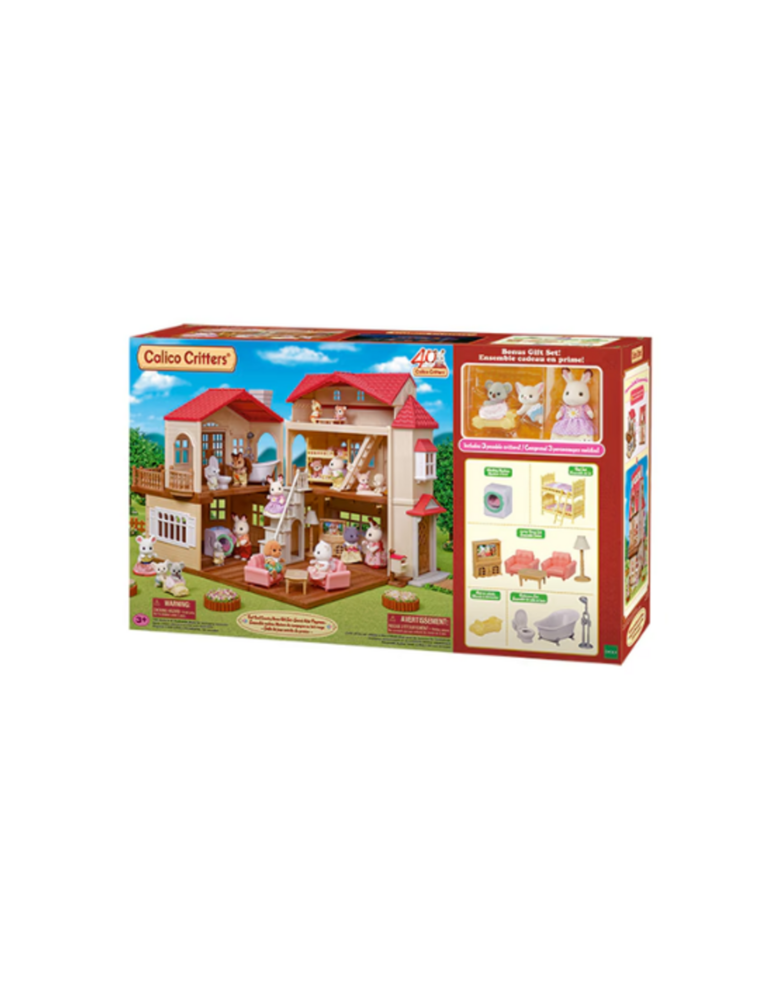 Calico Critters Calico Critters - Red Roof Country Home Gift Set