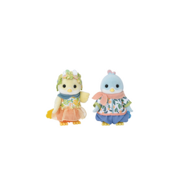 Calico Critters Citrus Bird Family