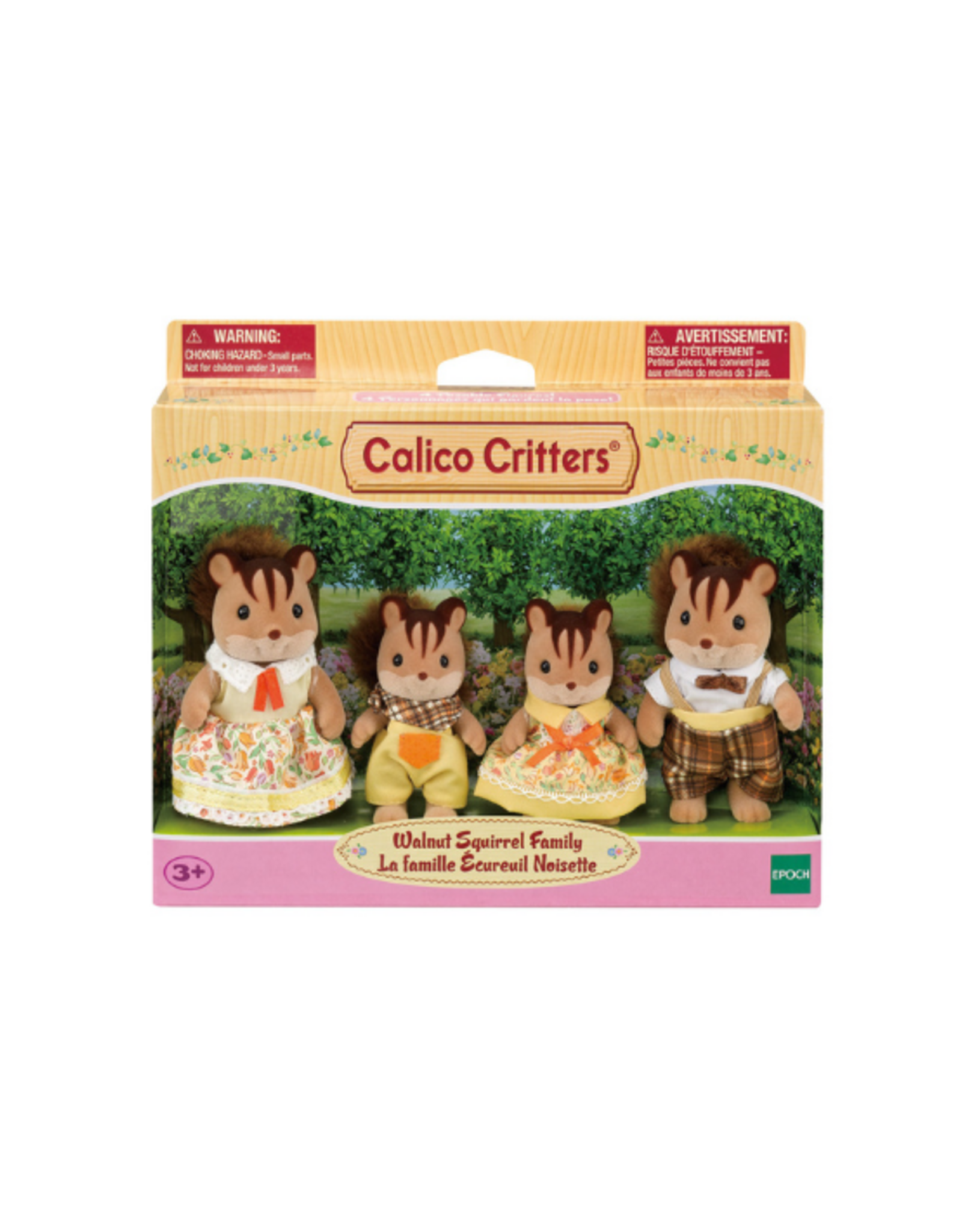 Calico Critters Calico Critters - Walnut Squirrel Family
