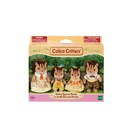 Calico Critters Walnut Squirrel Family