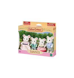 Calico Critters Marshmallow Mouse Family