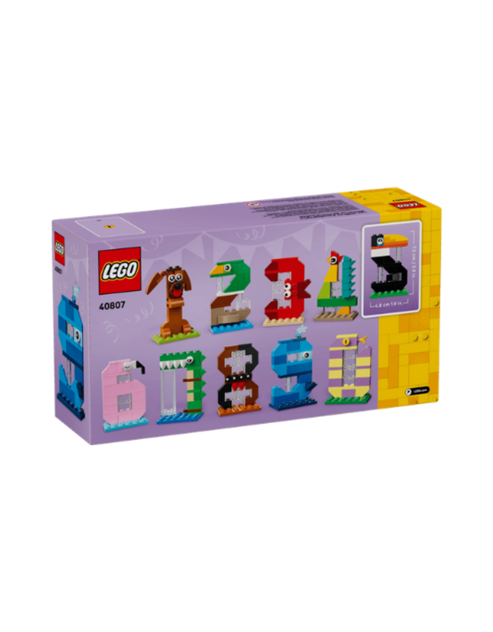 Lego Lego - 40807 - Birthday Numbers