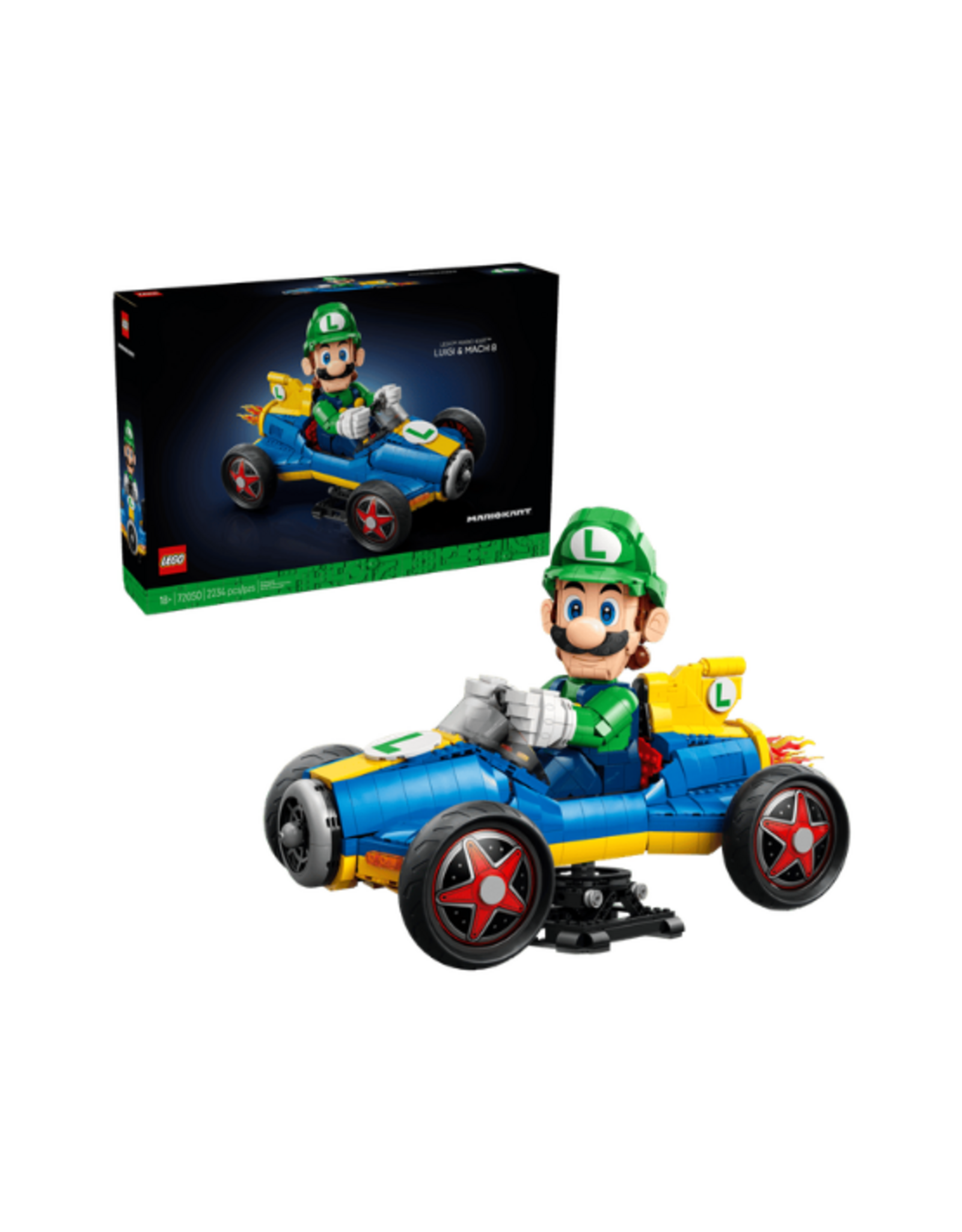 Lego Lego - Super Mario - 72050 - Mario Kart™ – Luigi & Mach 8