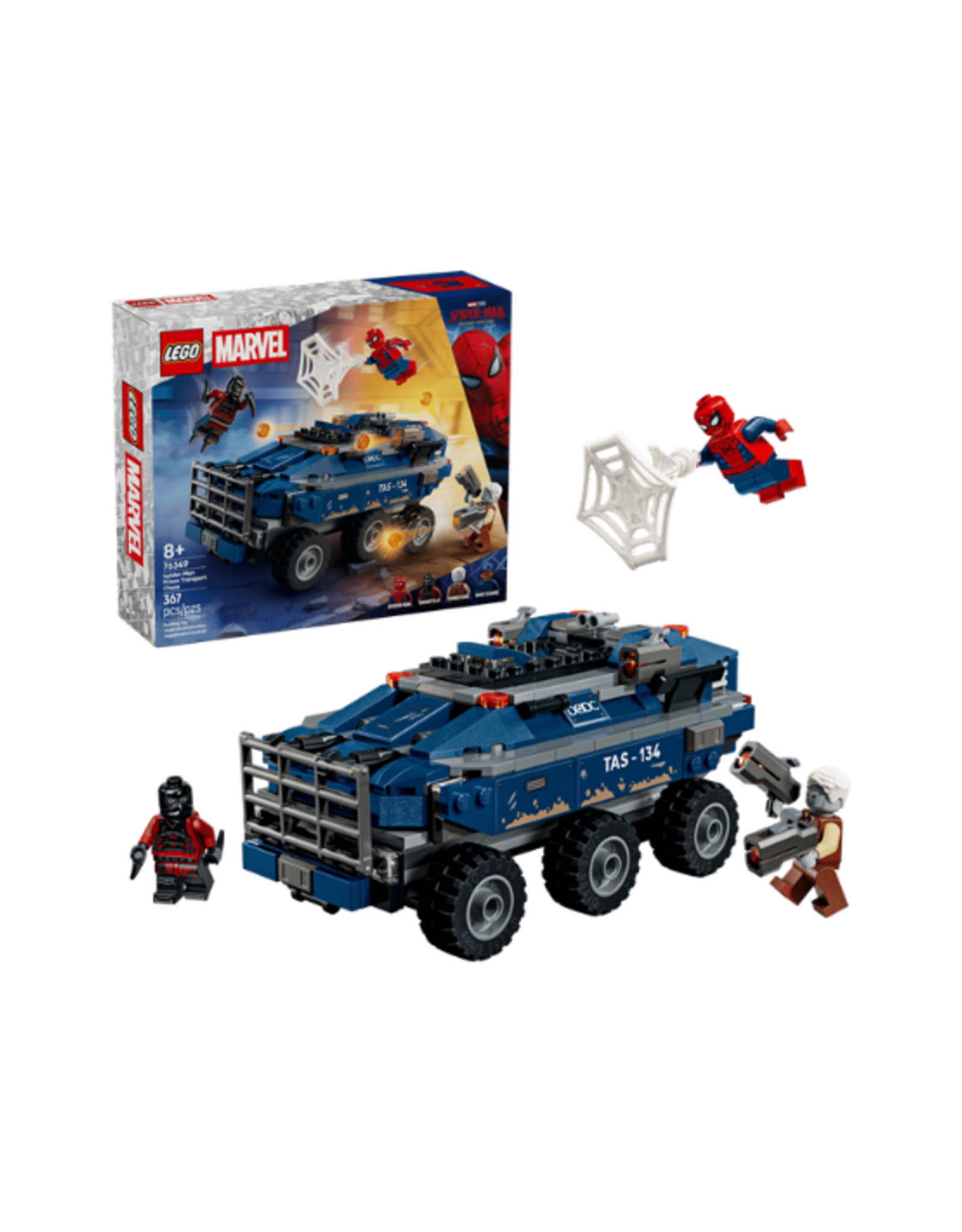 Lego Lego - Marvel - 76349 - Spider-Man Prison Transport Chase
