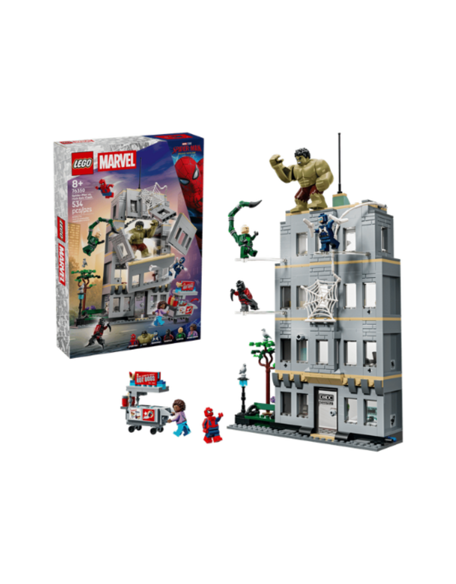 Lego Lego - Marvel - 76350 - Spider-Man vs. Hulk Epic Clash