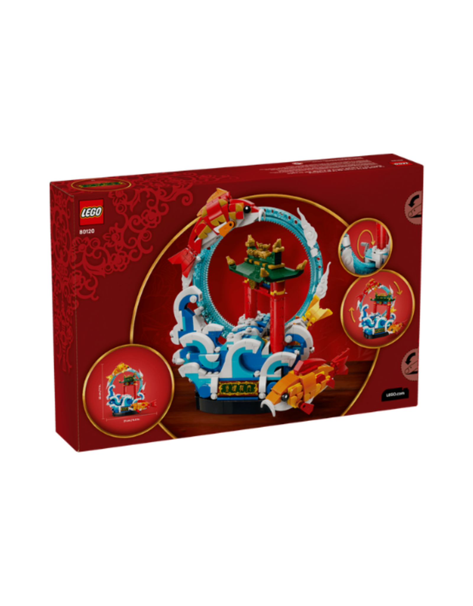 Lego Lego - 80120 - Prosperity Carp Leaping