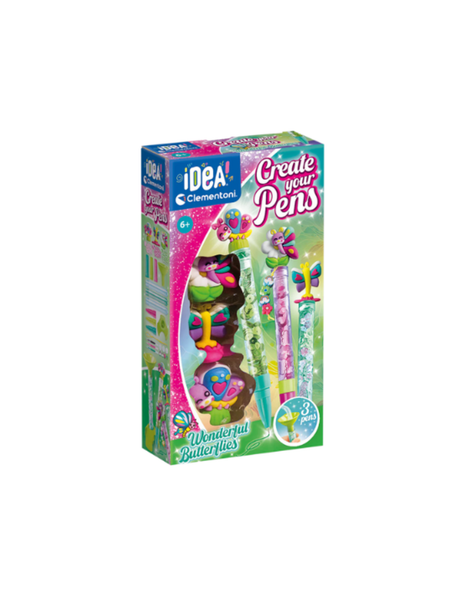 Clementoni Clementoni - Idea Create Your Pens Wonderful Butterflies
