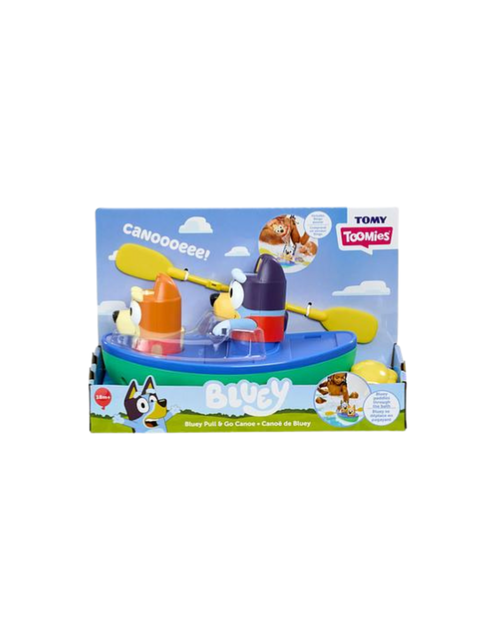 Tomy Tomy - Toomies Bluey Pull & Go Canoe