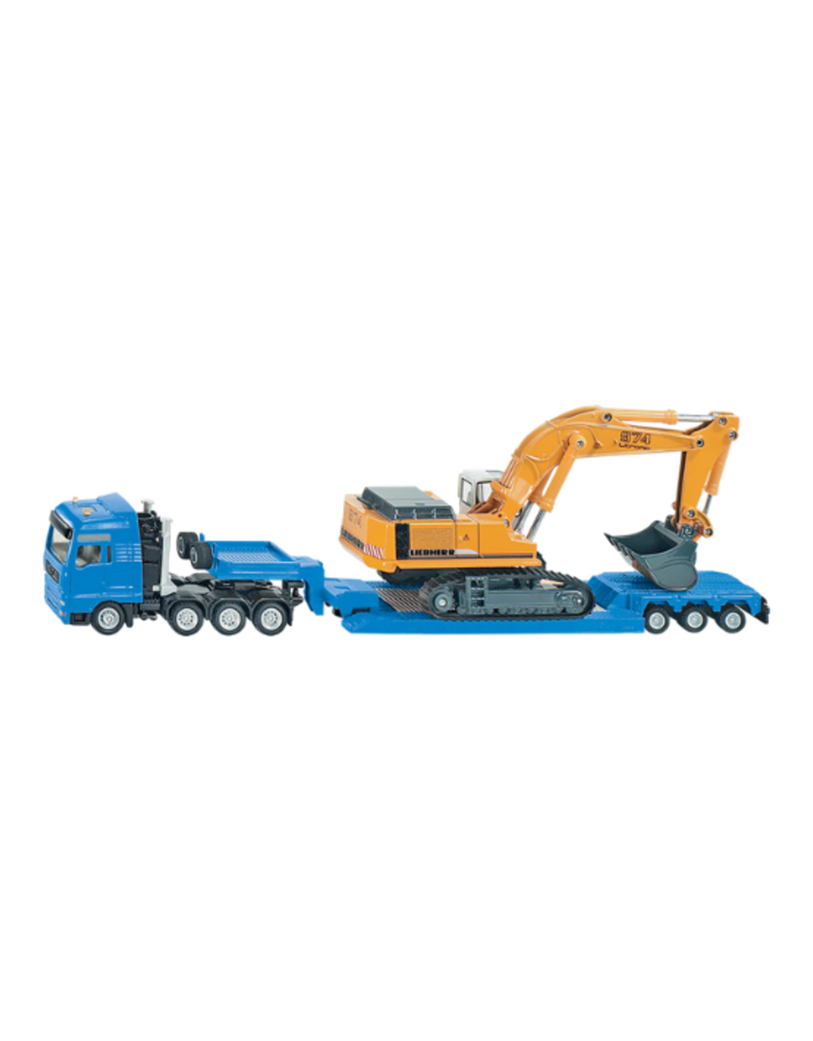 Siku Siku - Heavy Haulage Transporter with Flat-Bed Trailer (1:87)