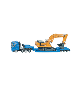 Siku Heavy Haulage Transporter with Flat-Bed Trailer (1:87)