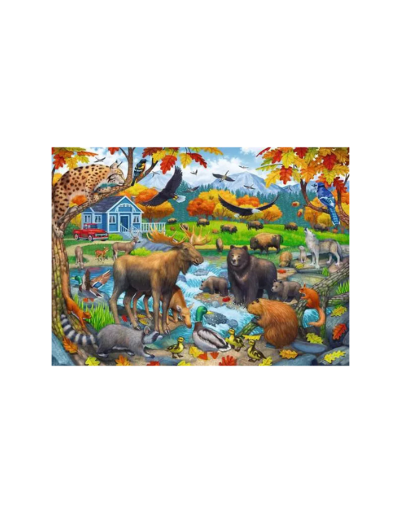 Ravensburger Ravensburger - 7+ - 150pcs - Wildlife Gathering