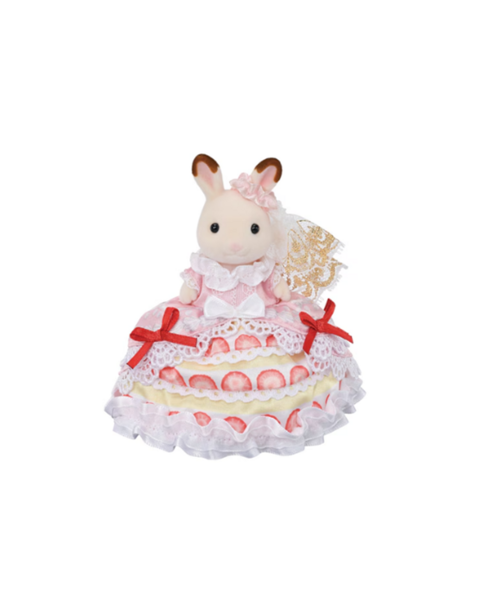 Calico Critters Calico Critters - Freya's Birthday Celebration Strawberry Cake Dress
