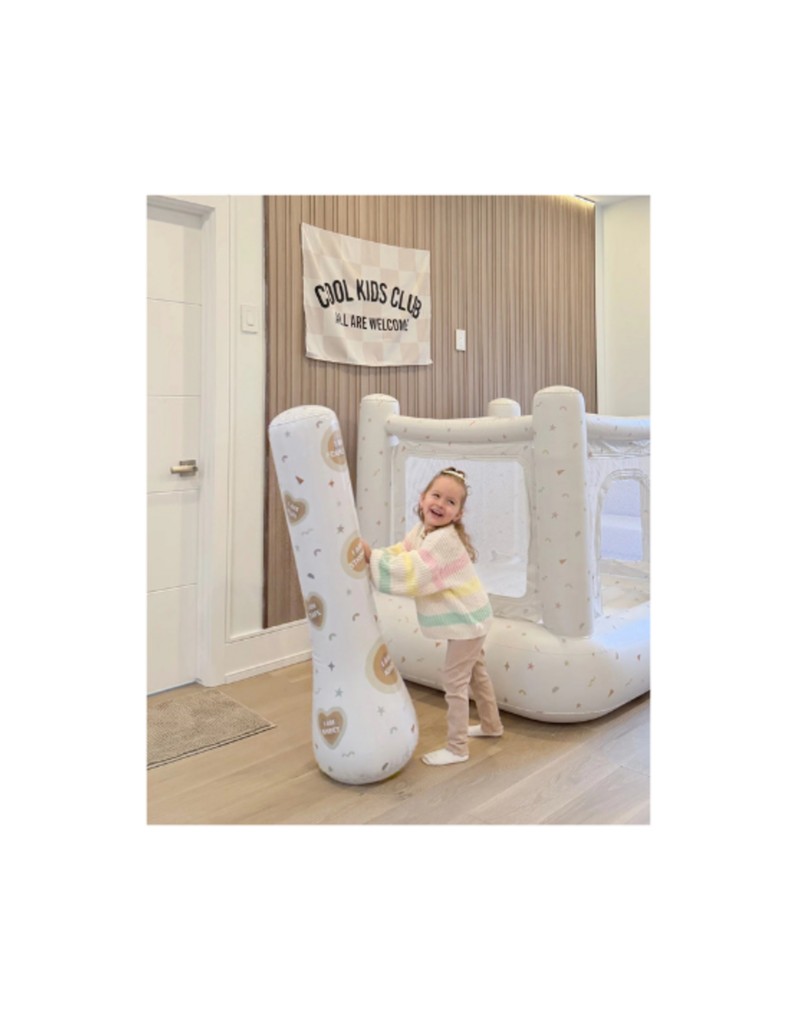 Cherrypick Cherrypick - Magic Puncher - Inflatable Punching Bag for Kids with Positive Affirmations (Neutral)