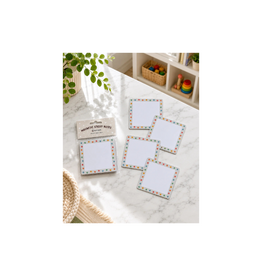 Cherrypick Magnetic Sticky Notes 10pc Dry Erase Labels (Rainbow Smileys)