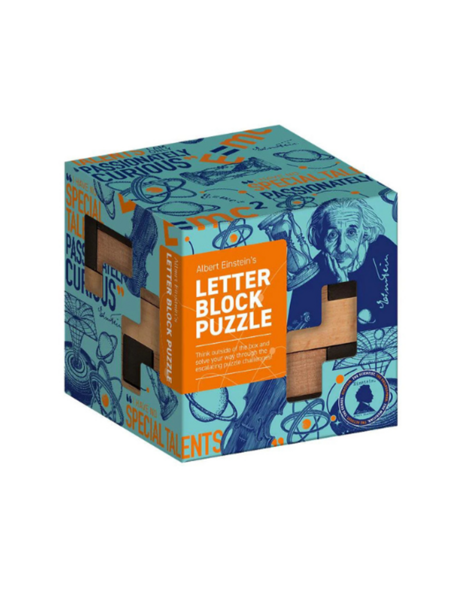 Professor Puzzle Professor Puzzle - Albert Einstein’s Letter Block Puzzle