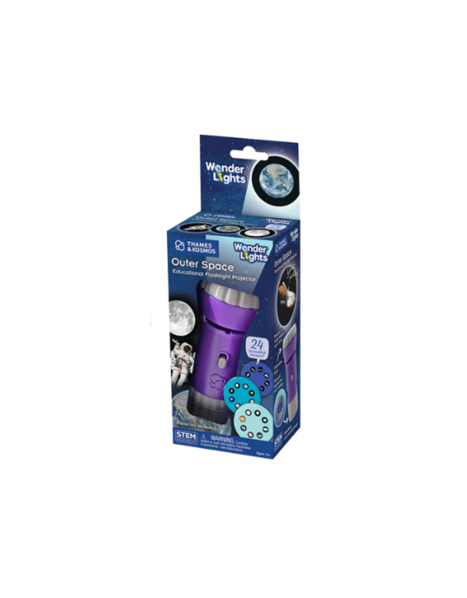 Thames & Kosmos Thames & Kosmos - Wonder Lights: Outer Space - Educational Flashlight Projector