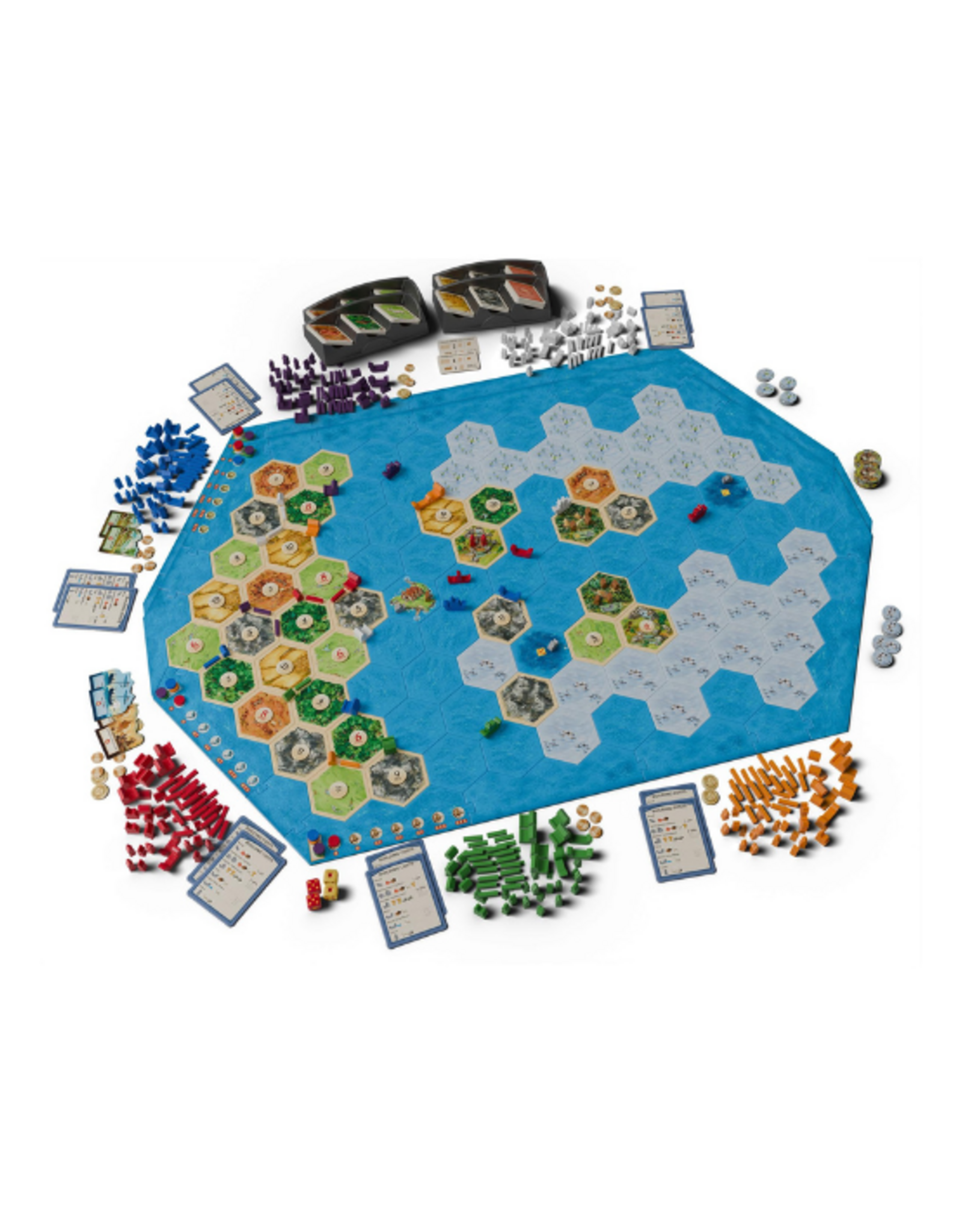 Catan Studios Catan - Explorers & Pirates 5-6 Players (6th Edition)