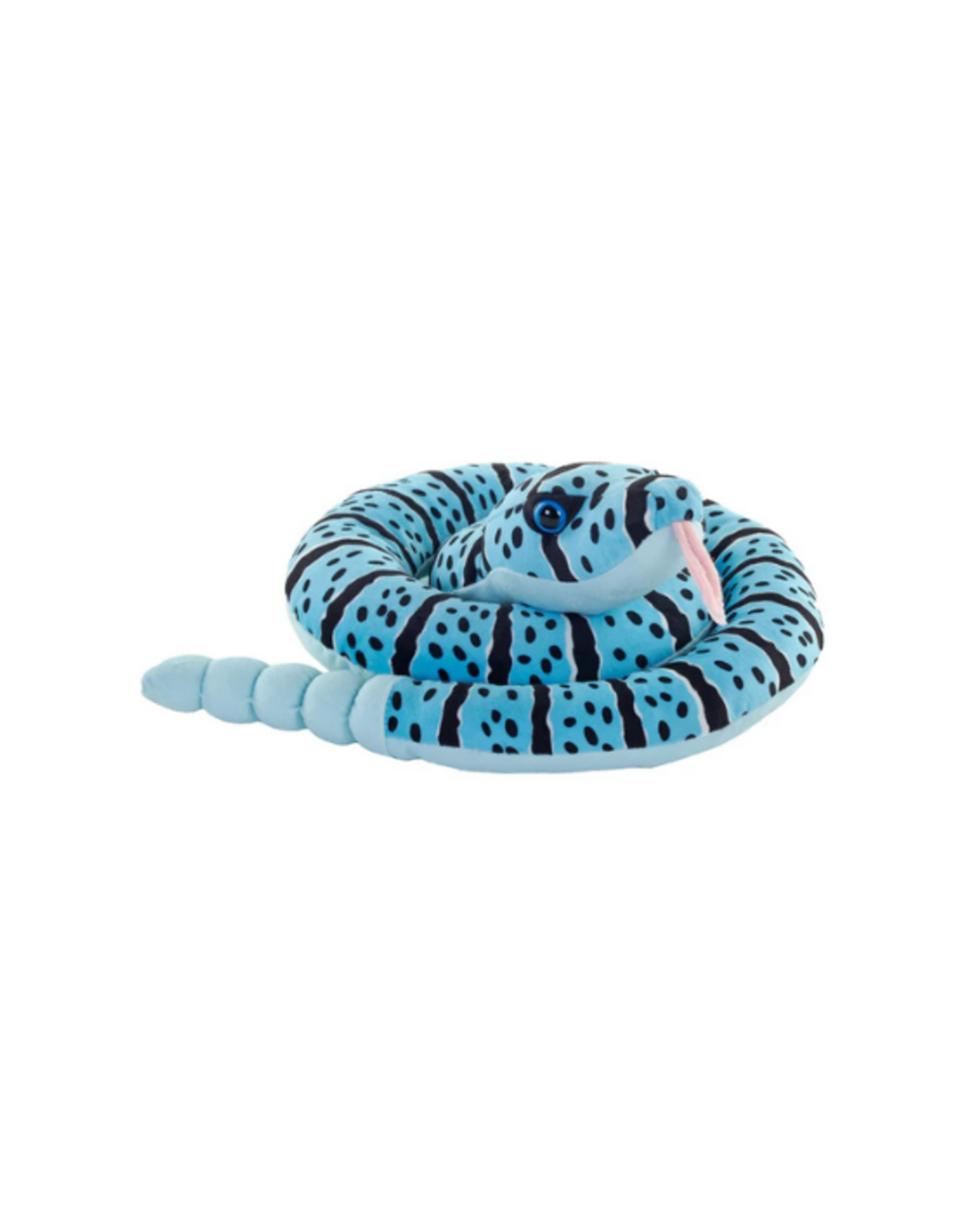 Wild Republic Wild Republic - Snake - Green Coiled Blue Rock Rattlesnake