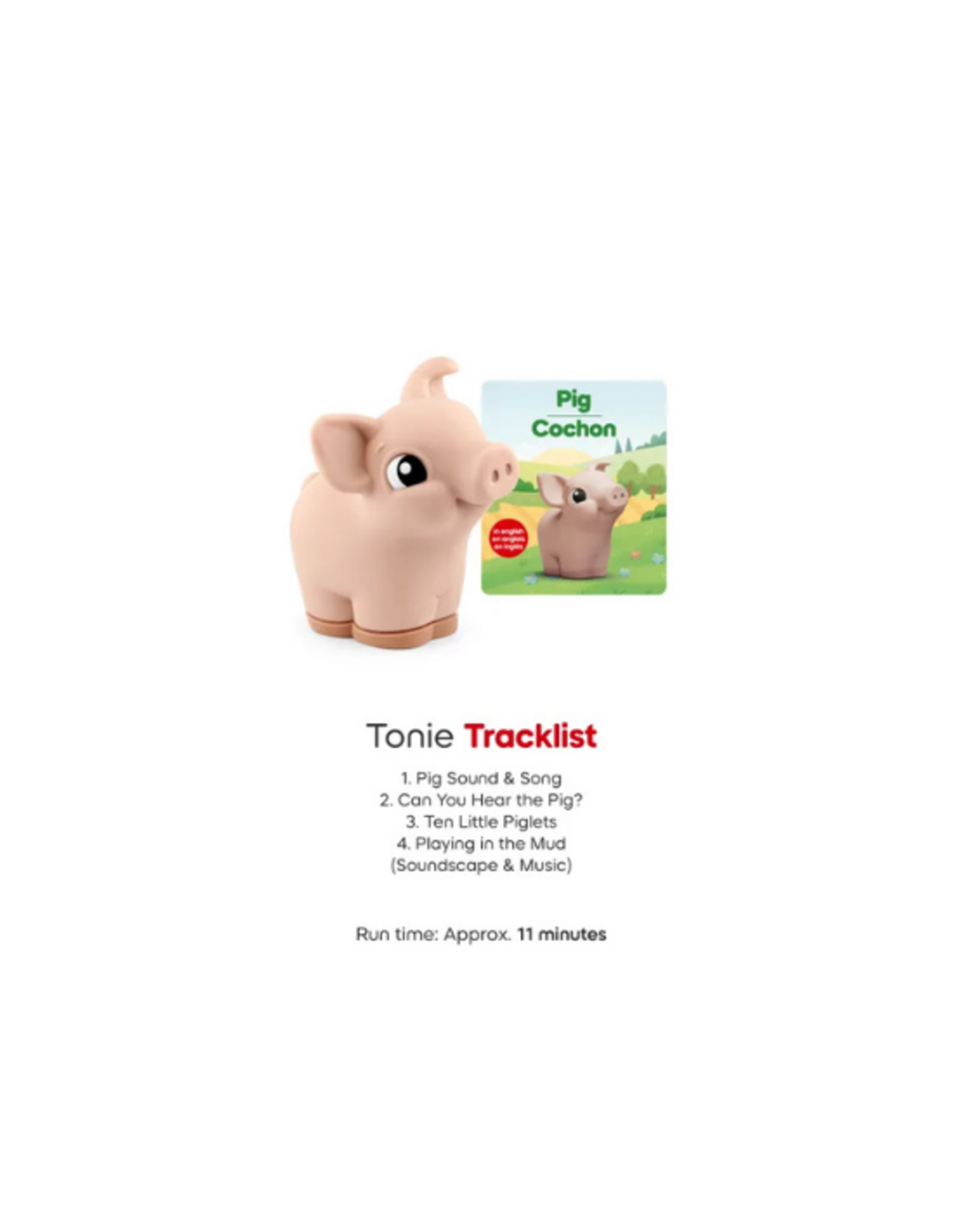 Tonies Tonies - My First Tonies Farm Set - Cow, Pig, Horse Figurines