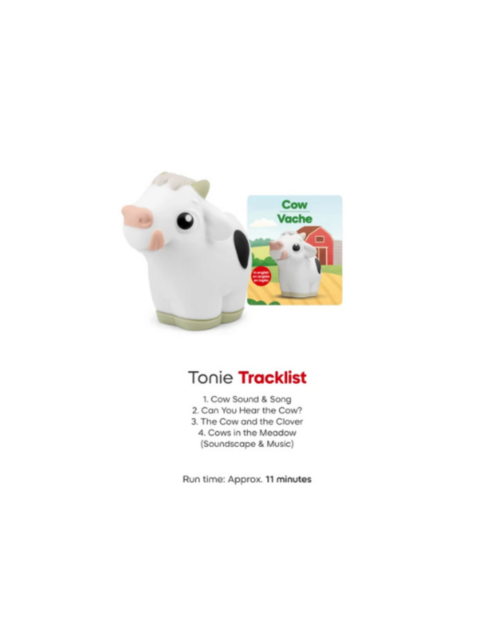 Tonies Tonies - My First Tonies Farm Set - Cow, Pig, Horse Figurines