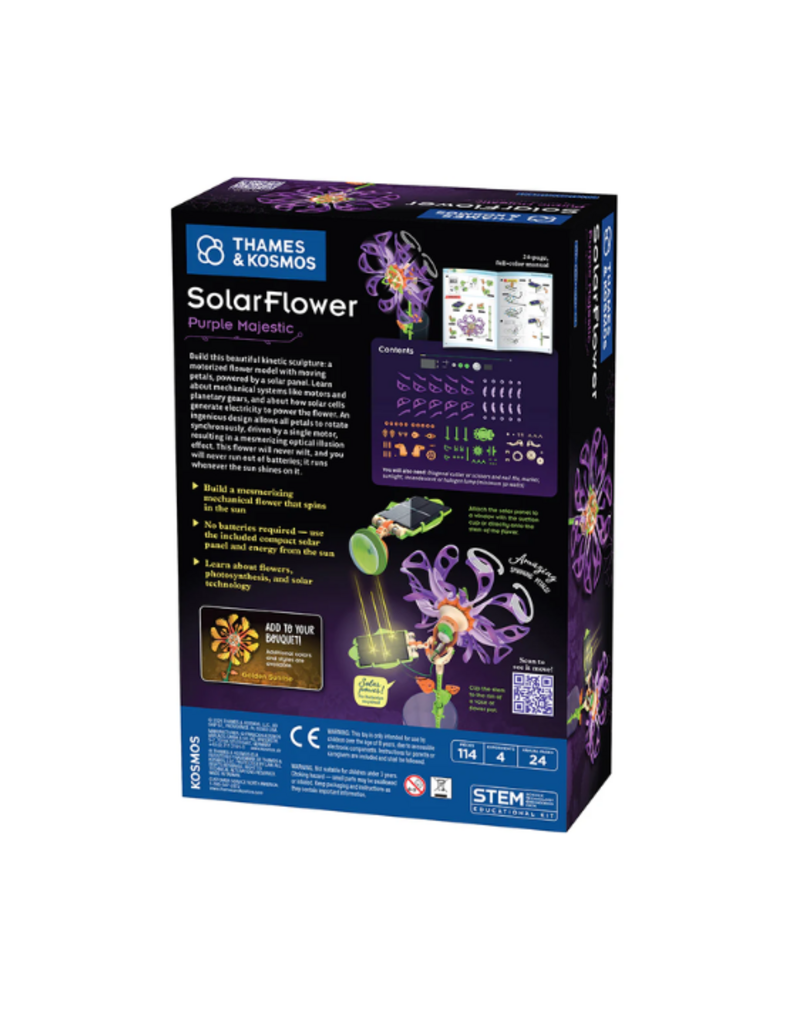 Thames & Kosmos Thames & Kosmos - SolarFlower - Purple Majestic