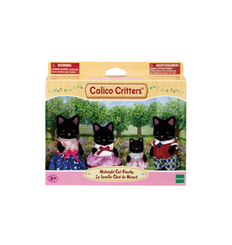 Calico Critters Midnight Cat Family