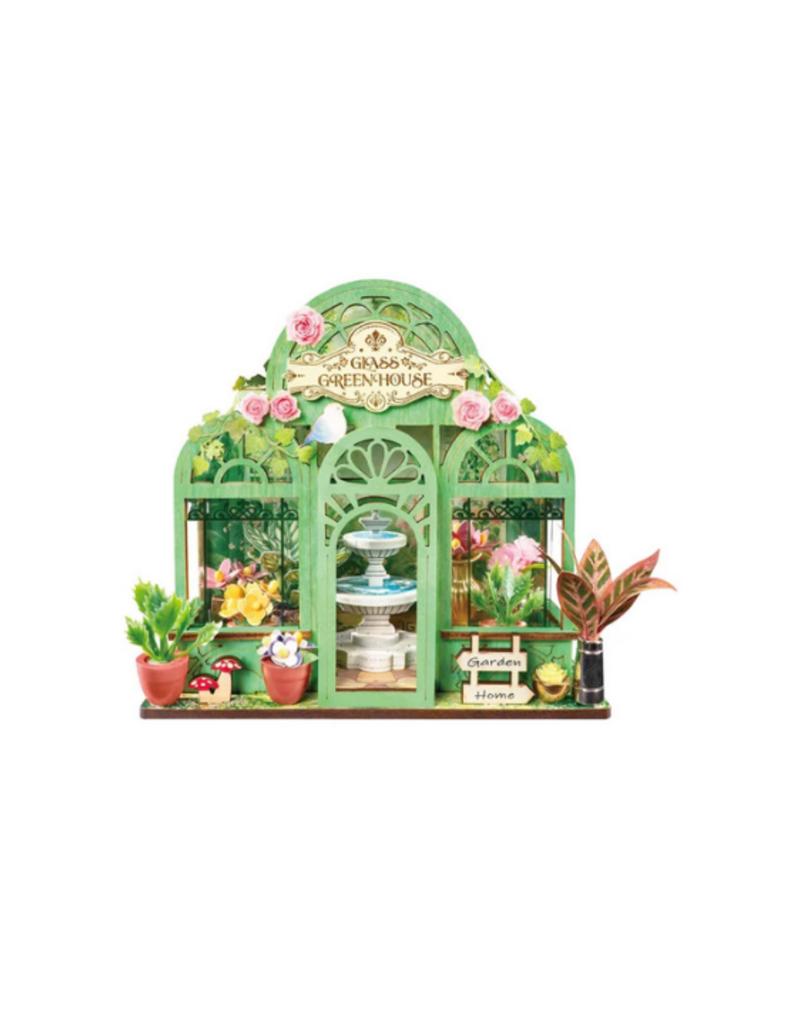 Rolife Rolife - Mini Store Green Fountain Garden