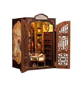 CuteBee DIY Book Nook Kit Bookshop Memories