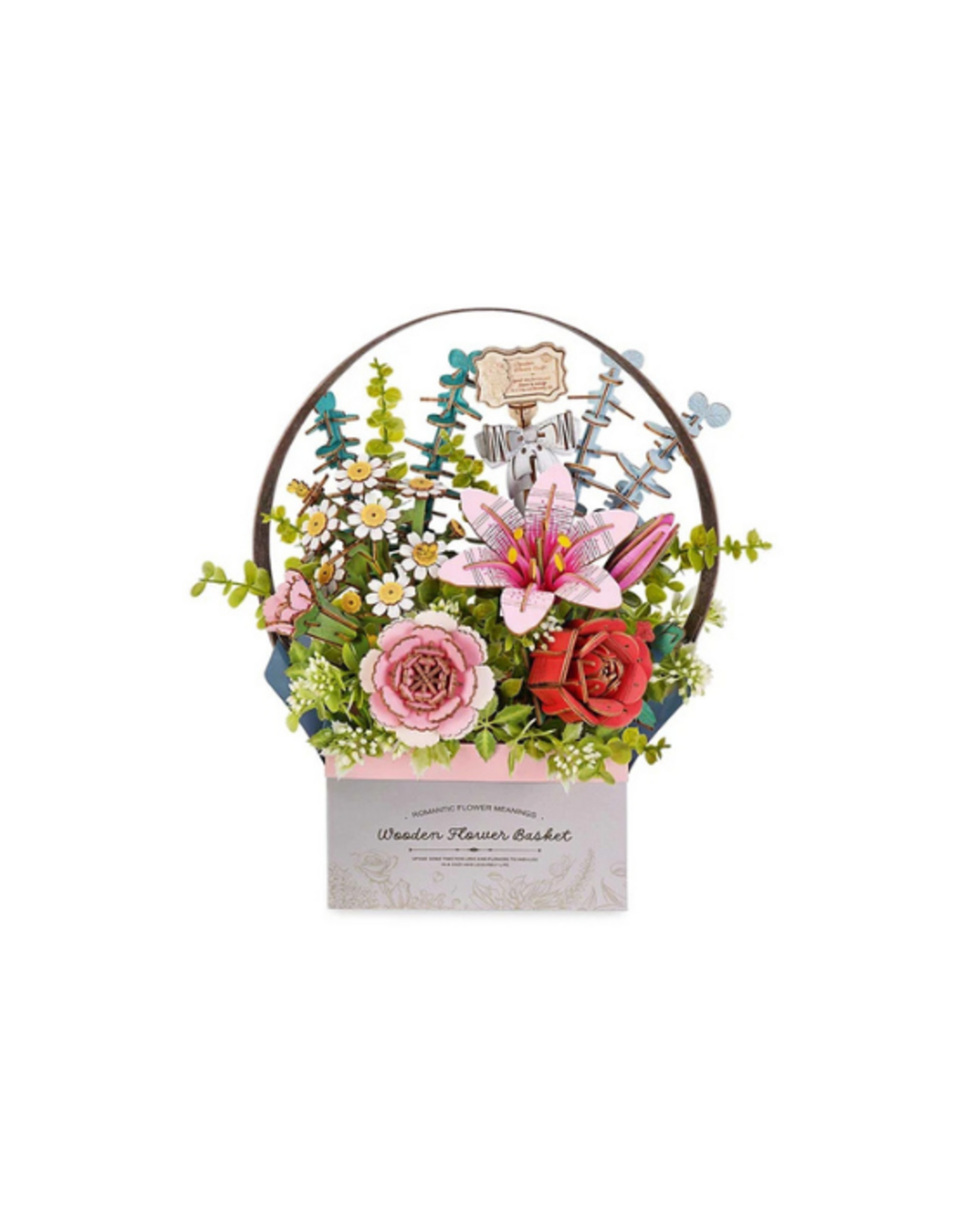 Rowood Rowood - Wooden Flower Basket