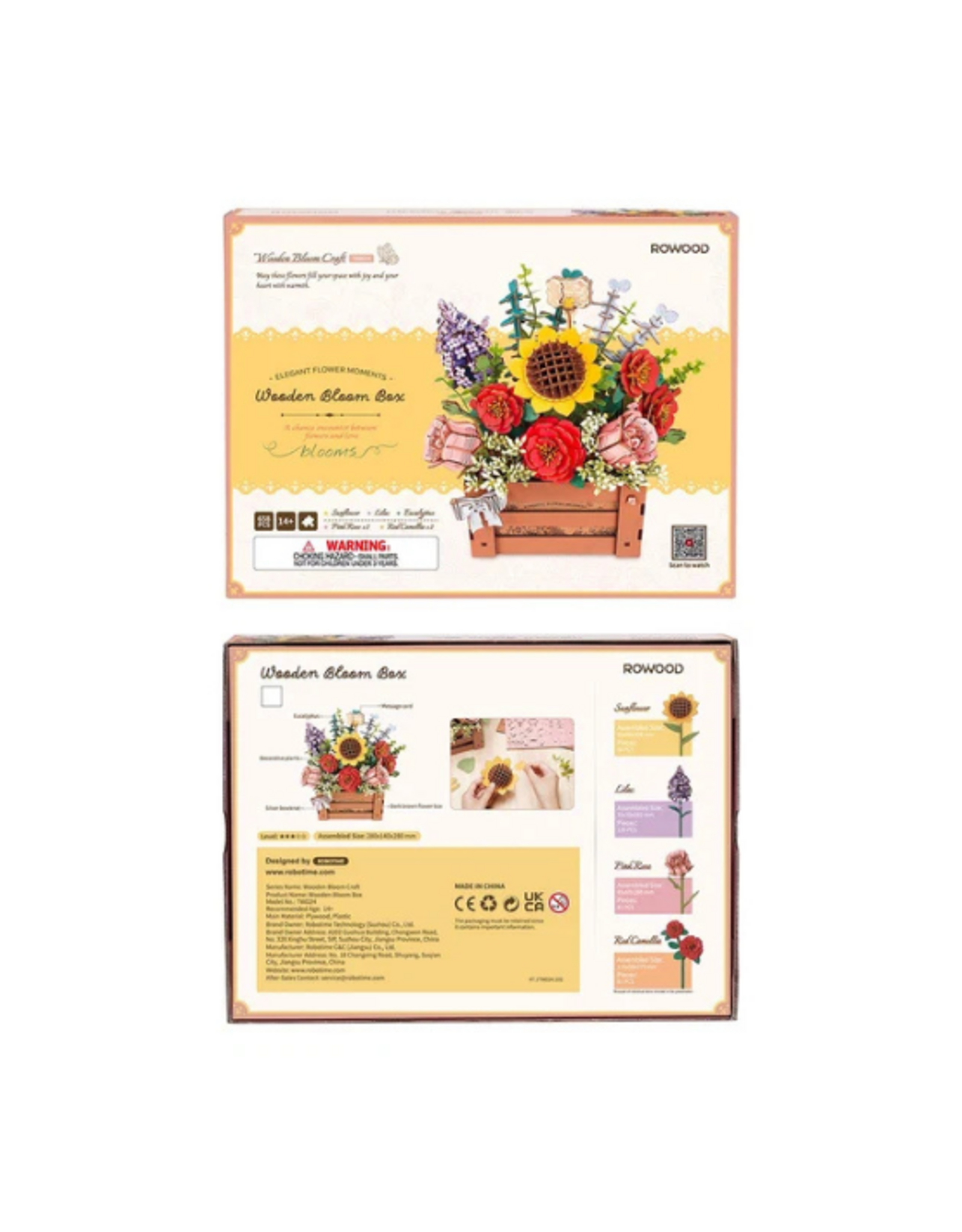 Rowood Rowood - Wooden Bloom Box